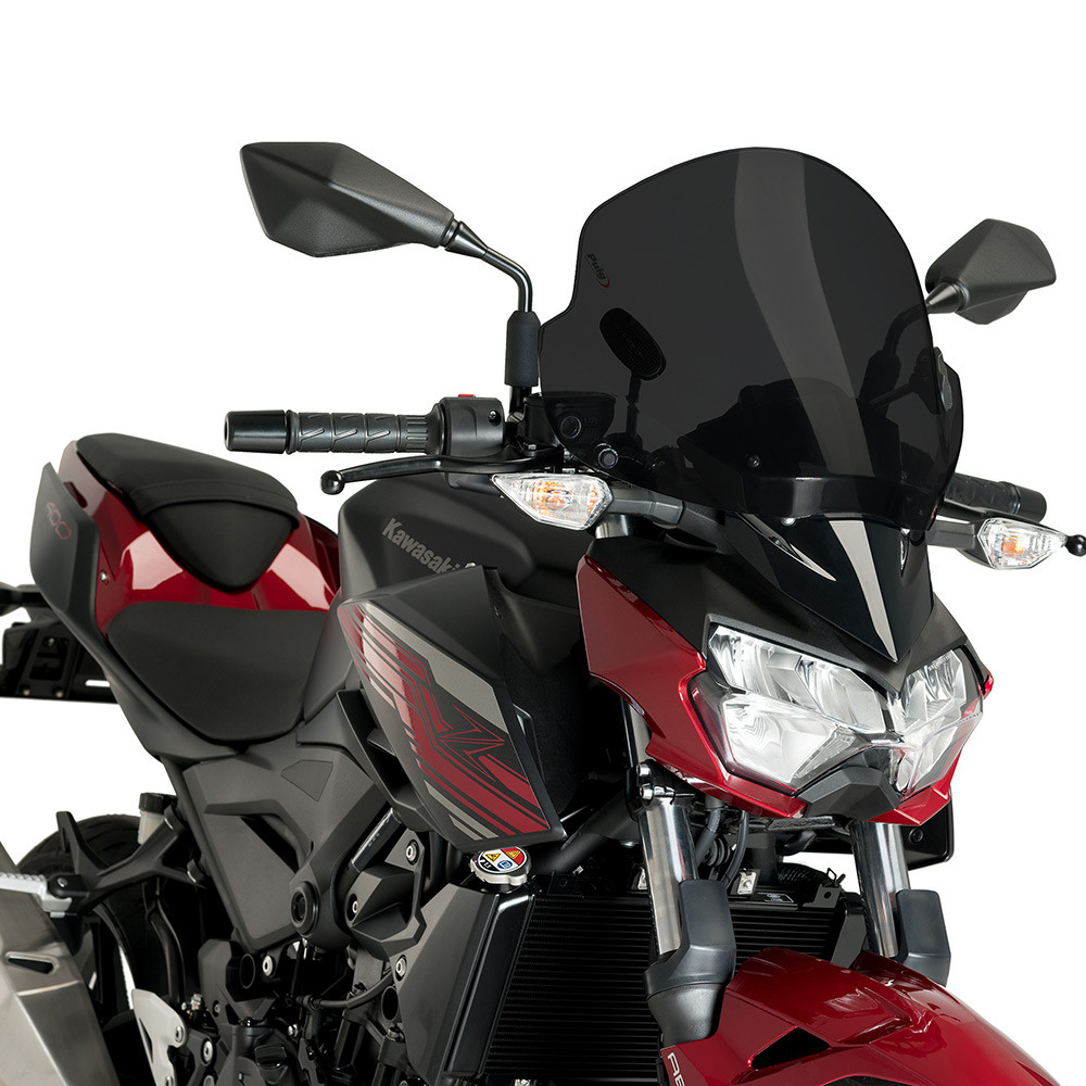 Puig Trend Windshield Kawasaki Z400 2018-2023