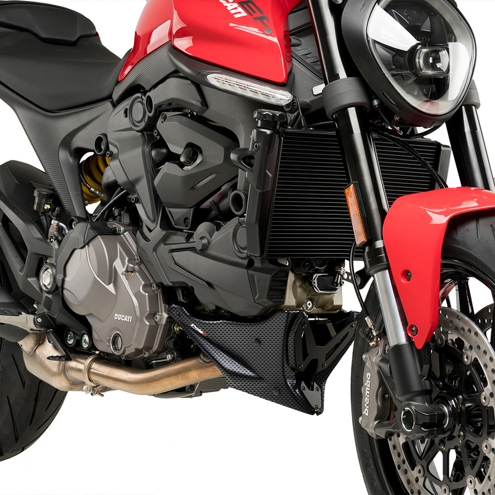 DUCATIモンスターカウルステー　貴重 Puig Engine Spoiler Ducati Monster 937 2021-2025