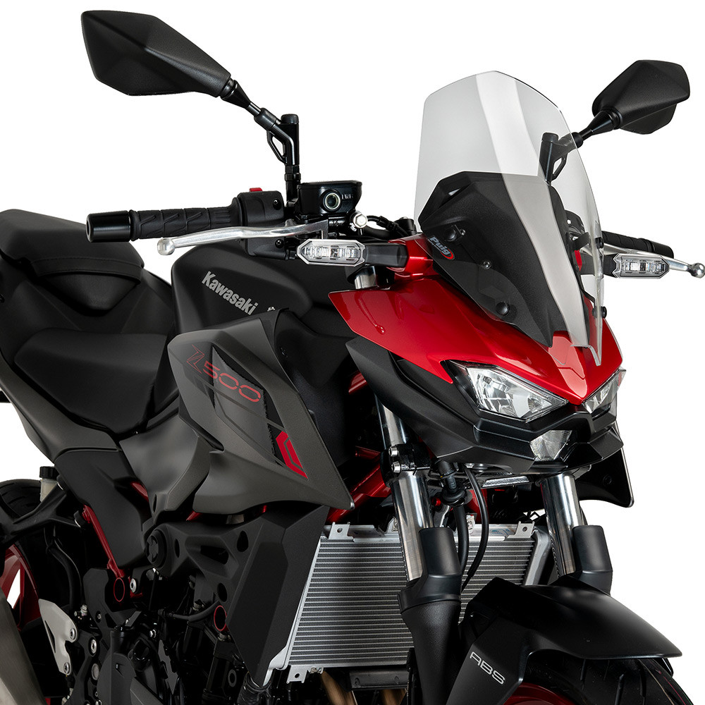 Puig New Generation Touring Windshield Kawasaki Z500 2024-2026