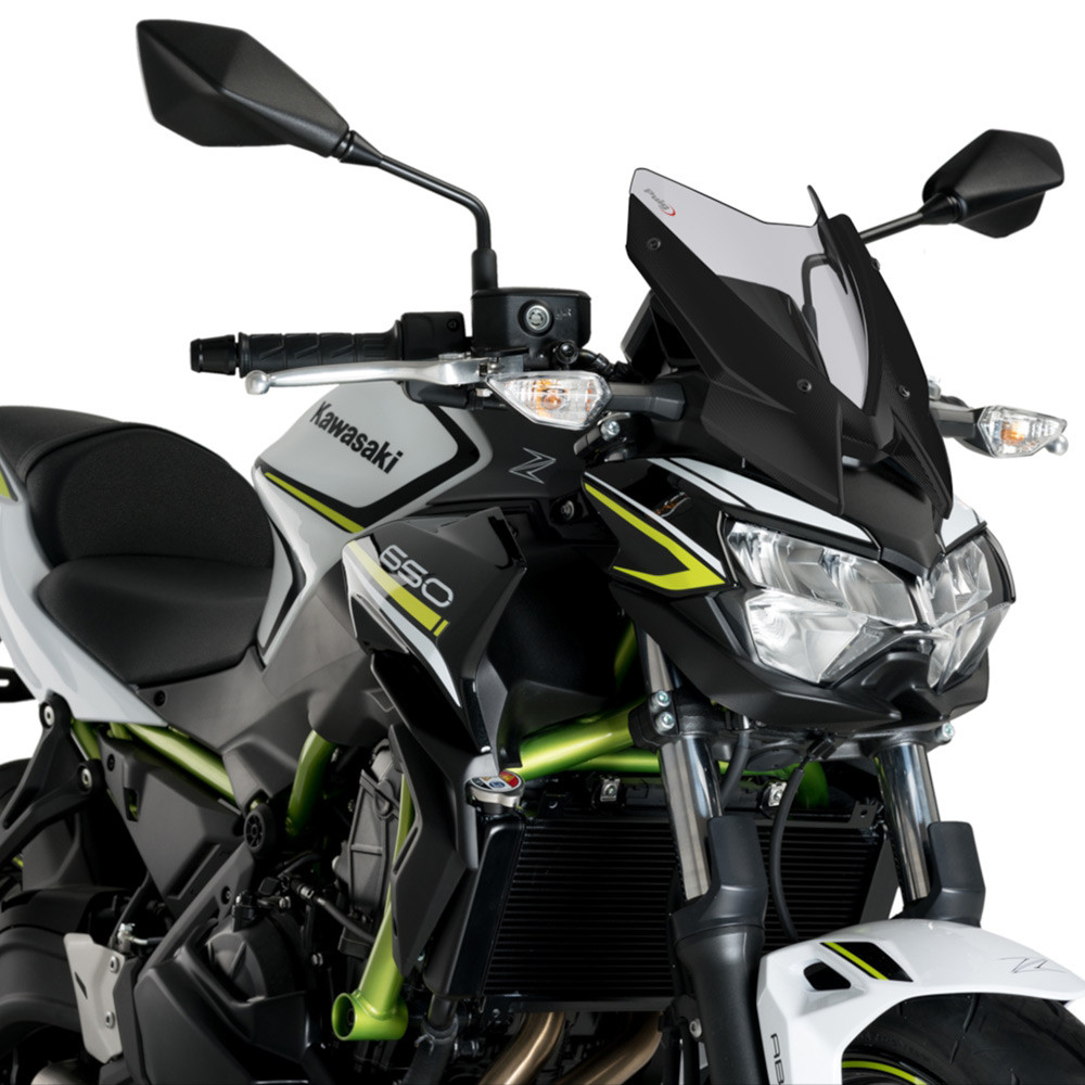Puig New Generation Sport Windshield Kawasaki Z650 2020-2026