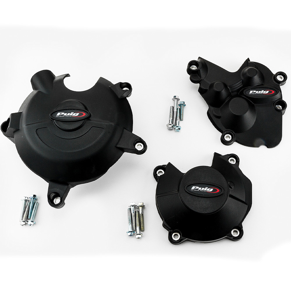 Puig Engine Cover Set Kawasaki ZX6R 2013-2026