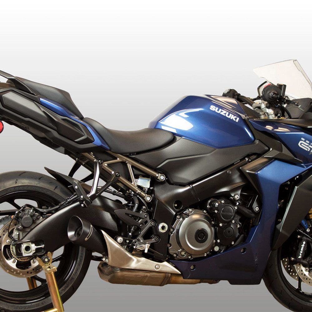 M4 Exhaust Suzuki GSX-S1000 2021-2026 Black GP19 Slip On Exhaust