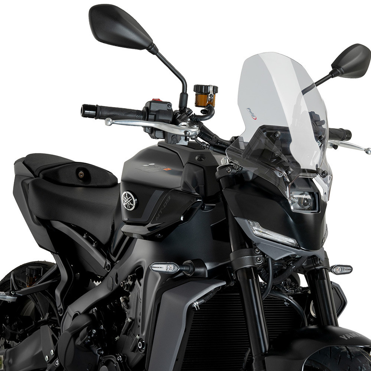 Puig 9377W ニュージェネレーション ツーリング [クリア] MT-09 Puig New Generation Touring Windshield Yamaha MT-09 2024-2025
