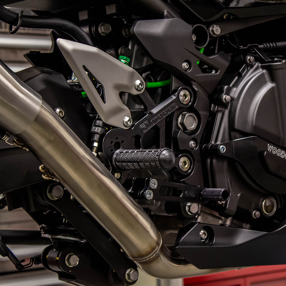 Woodcraft Kawasaki Z500 2024-2026 Rearsets