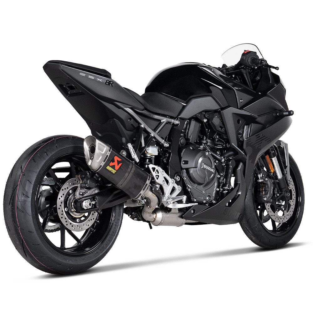Akrapovic Suzuki GSX-8R 2025-2026 Carbon Racing Line Full Exhaust