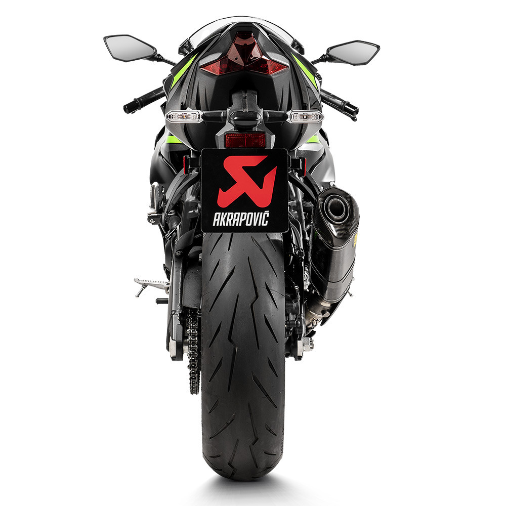 Akrapovic Kawasaki ZX6R 2009-2026 Carbon Slip On Exhaust S-K6SO7-HZC/3