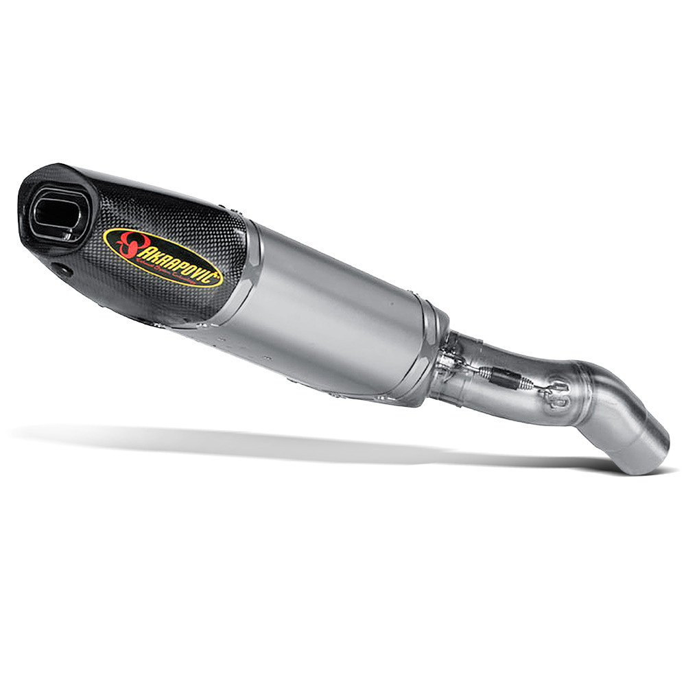 Akrapovic Kawasaki ZX-6R 2007-2008 Titanium Slip On Exhaust