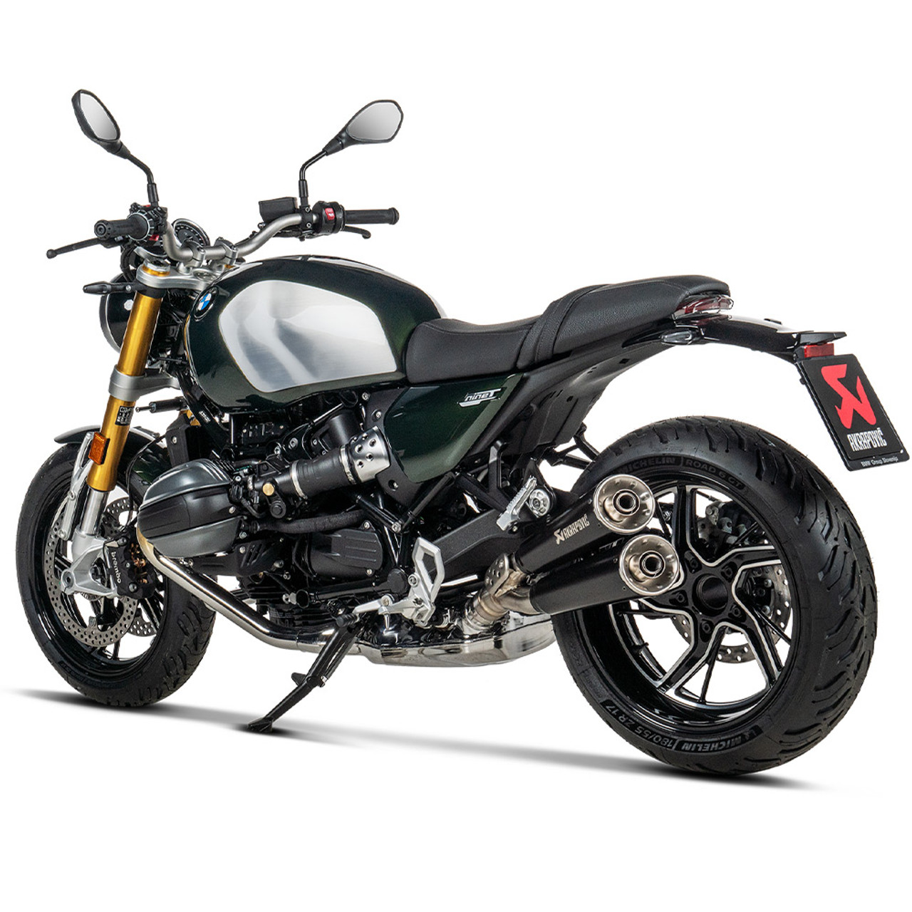 BMWR ninet 用AKRAPOVIC マフラー &マニホールド付き Akrapovic BMW R12 / R12 nineT 2024-2025 Slip On Exhaust