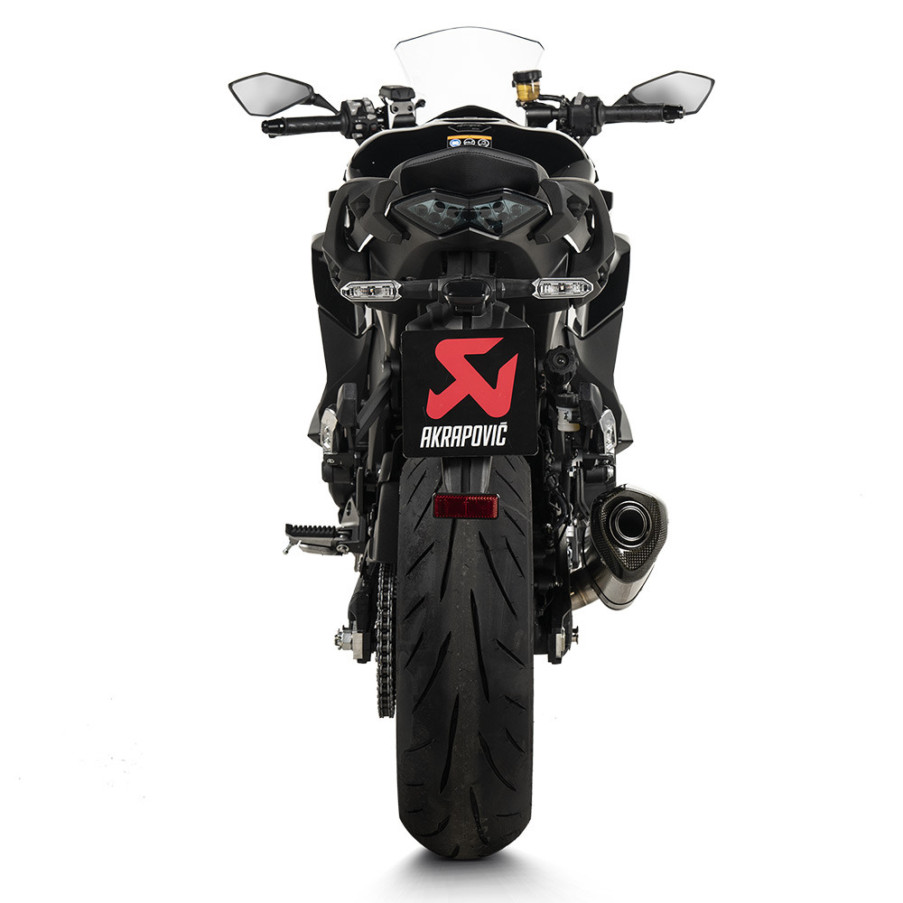 ニンジャ1000SX 20-24 AKRAPOVIC スリップオン マフラー Akrapovic Kawasaki Ninja 1000SX 2020-2024 Carbon Slip On Exhaust