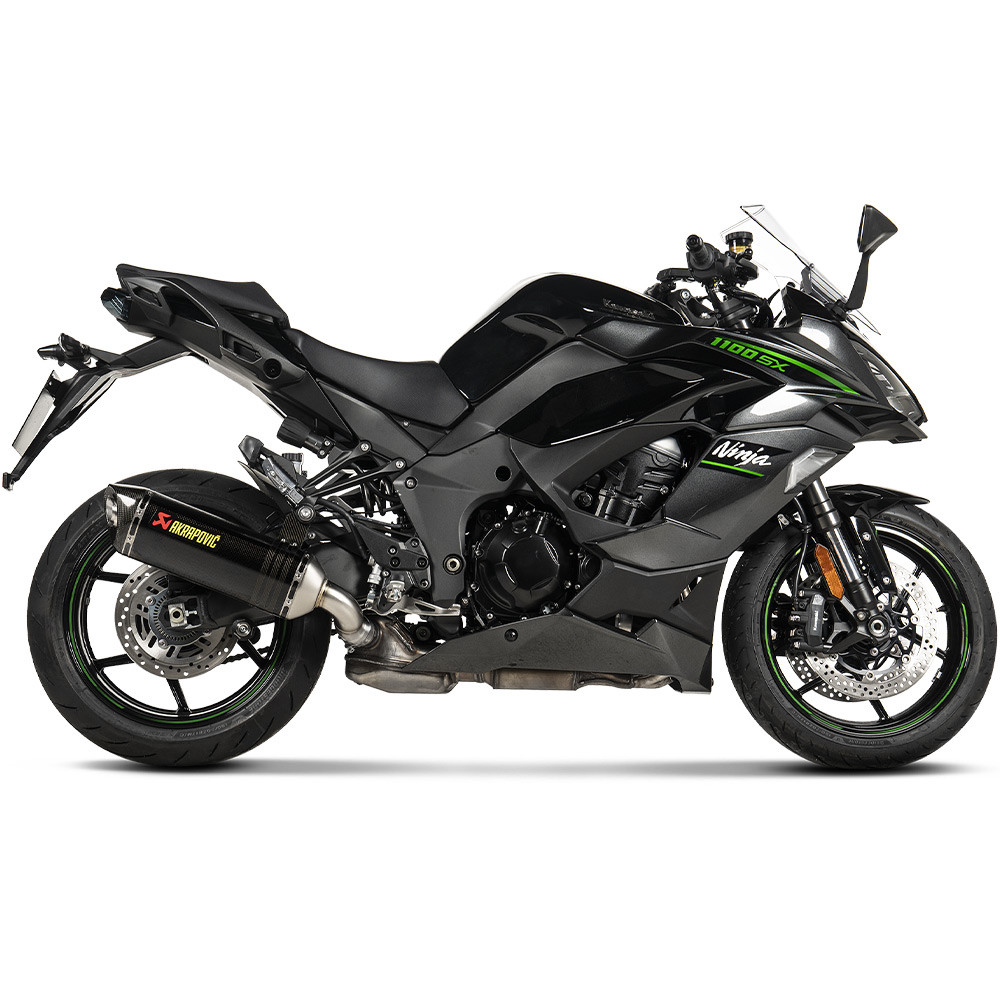 Akrapovic Kawasaki Ninja 1100SX ABS / SE 2025 Carbon Slip On Exhaust