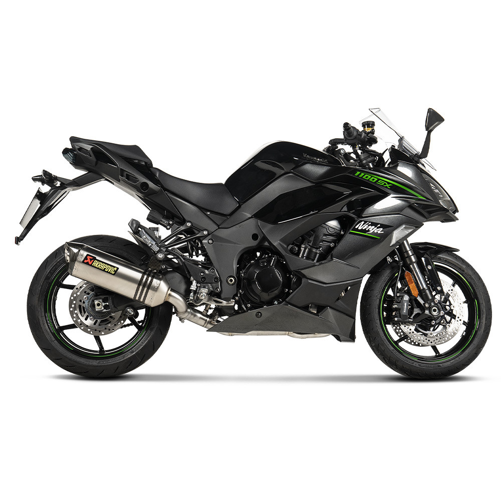 Akrapovic Kawasaki Ninja 1000SX 2020-2025 Stainless Steel Optional