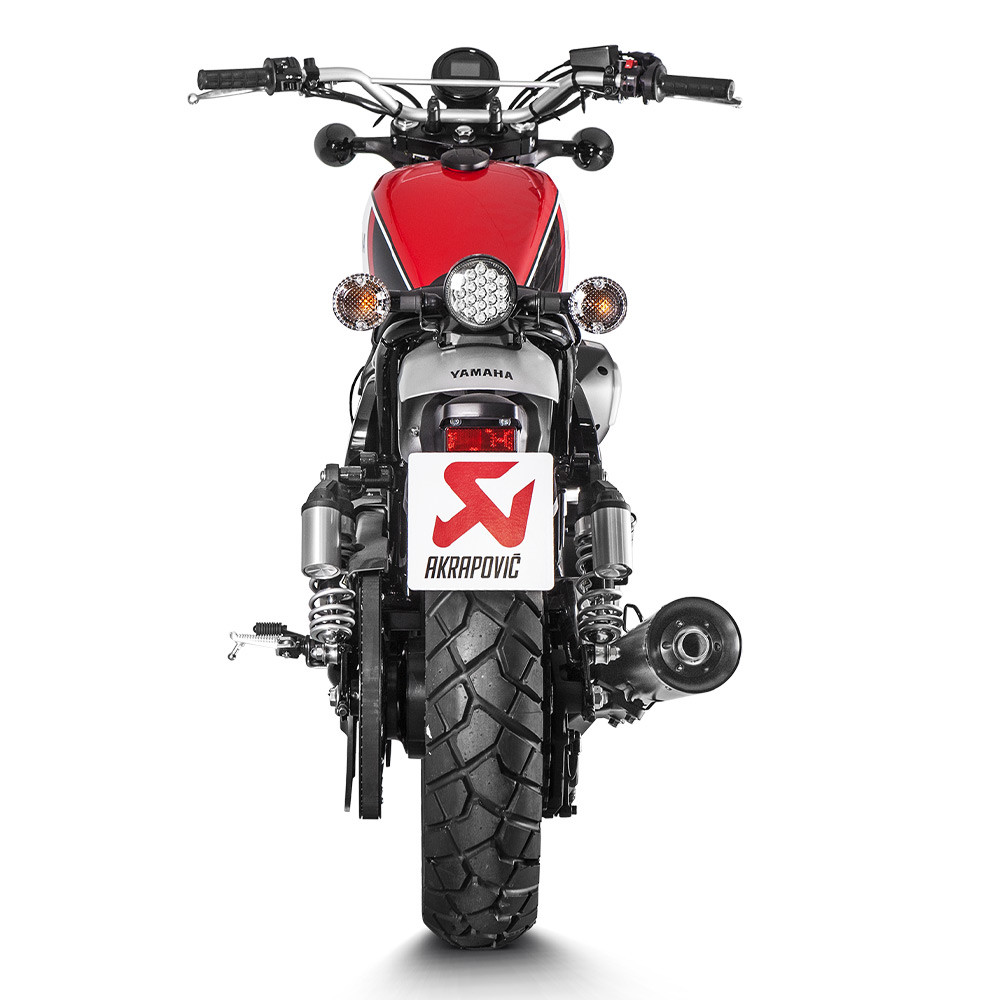 Akrapovic Yamaha XV950 Bolt 2017-2020 Stainless Steel Slip On Exhaust