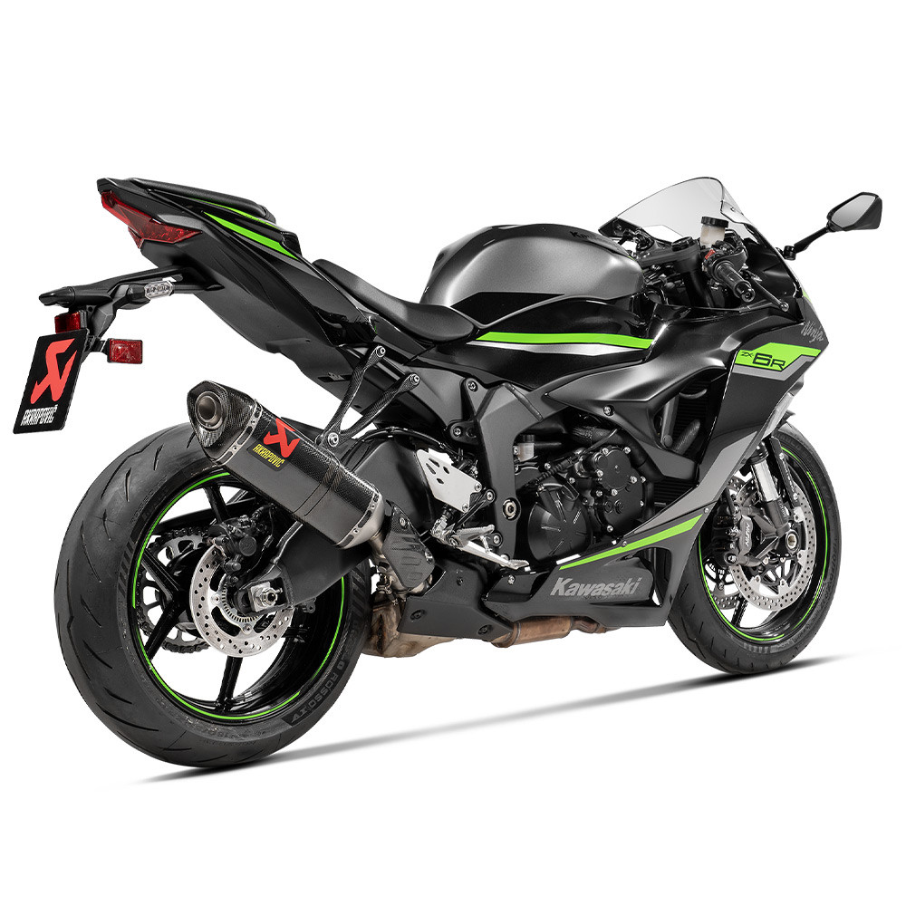 Akrapovic Kawasaki ZX6R 2024-2026 Carbon Muffler Bracket
