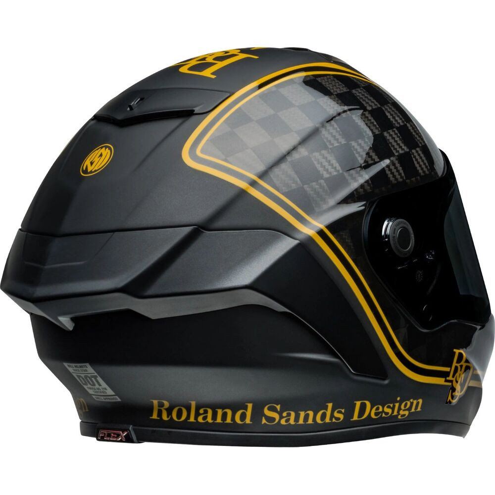 Bell Race Star DLX Flex RSD Player Helmet - Sportbike Track Gear