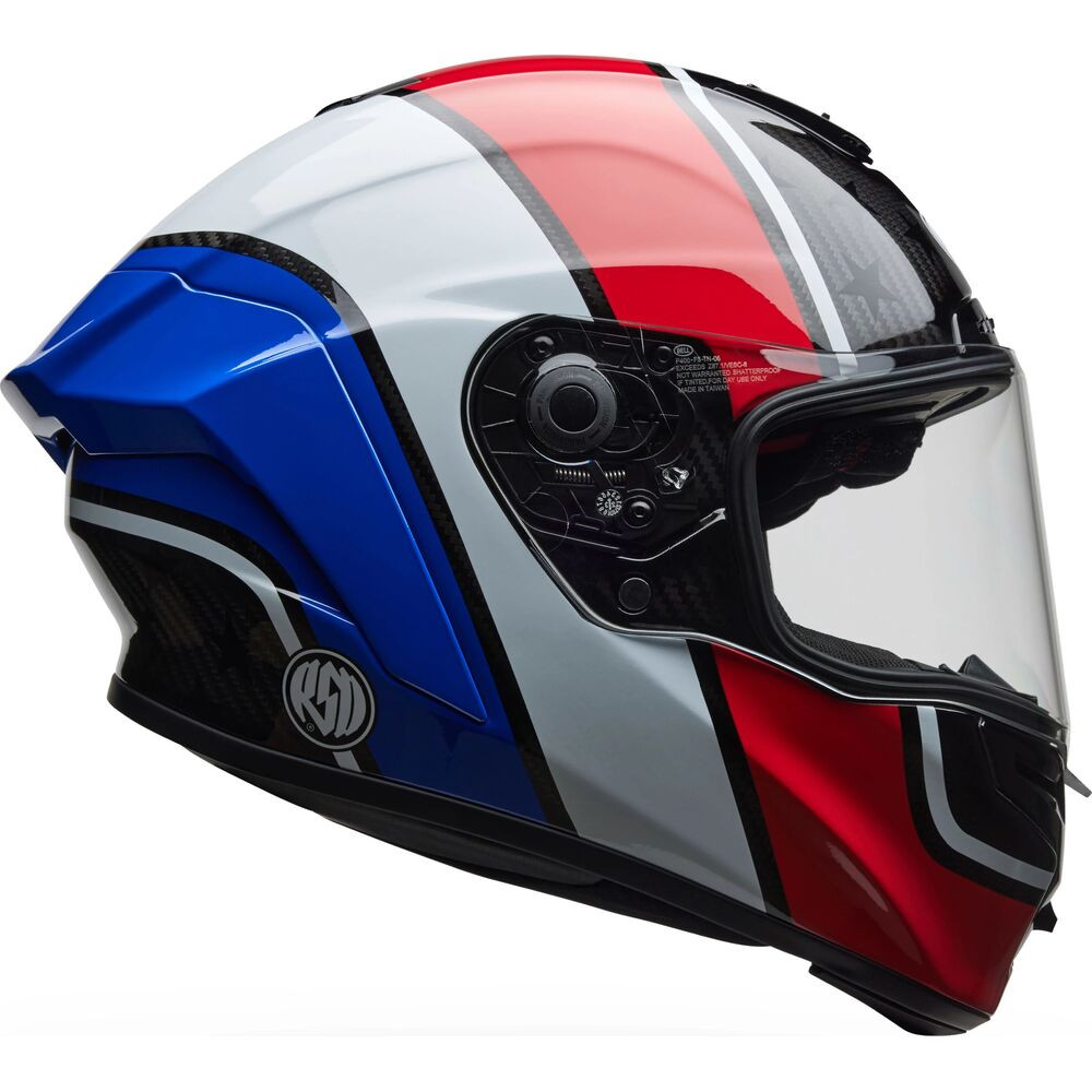 エフプレミアム　専用 Bell Race Star DLX Flex Old Glory Helmet - Sportbike Track Gear