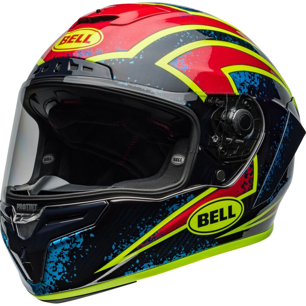 Bell Race Star DLX Flex Xenon Helmet - Sportbike Track Gear