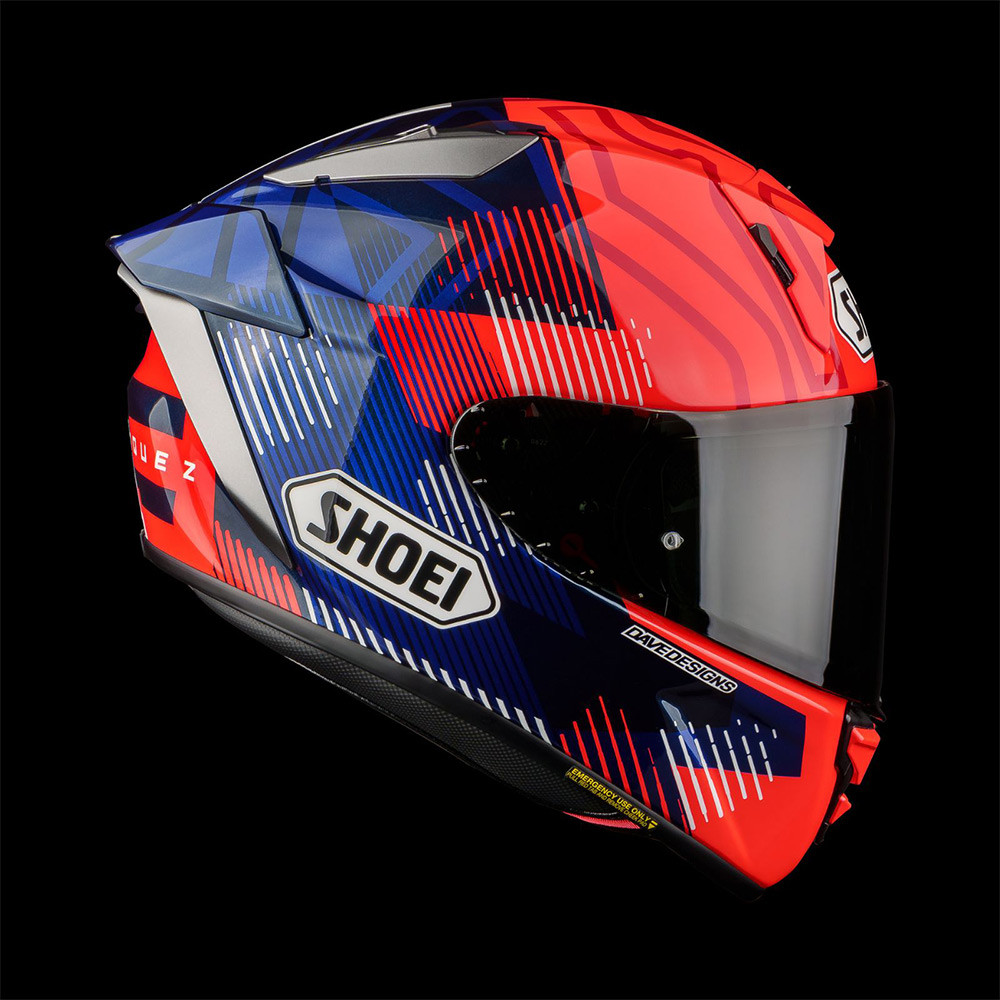 Shoei X-Fifteen Marquez 8 Helmet - Sportbike Track Gear