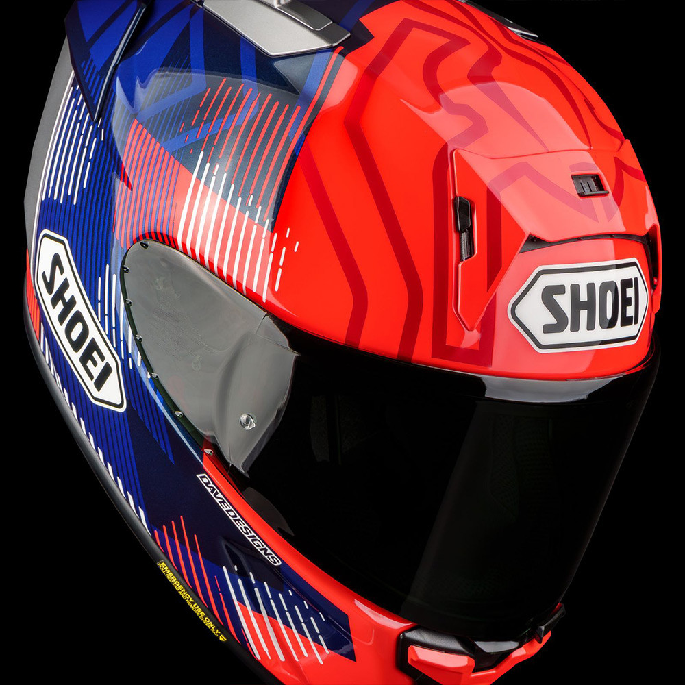Shoei X-Fifteen Marquez 8 Helmet - Sportbike Track Gear