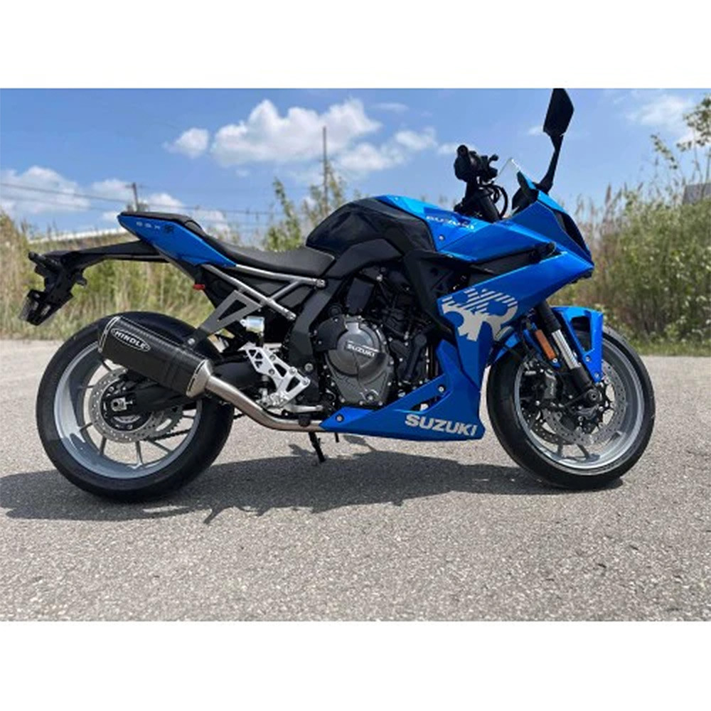 Hindle Evolution High Mount Full Exhaust System Suzuki GSX-8S 2023