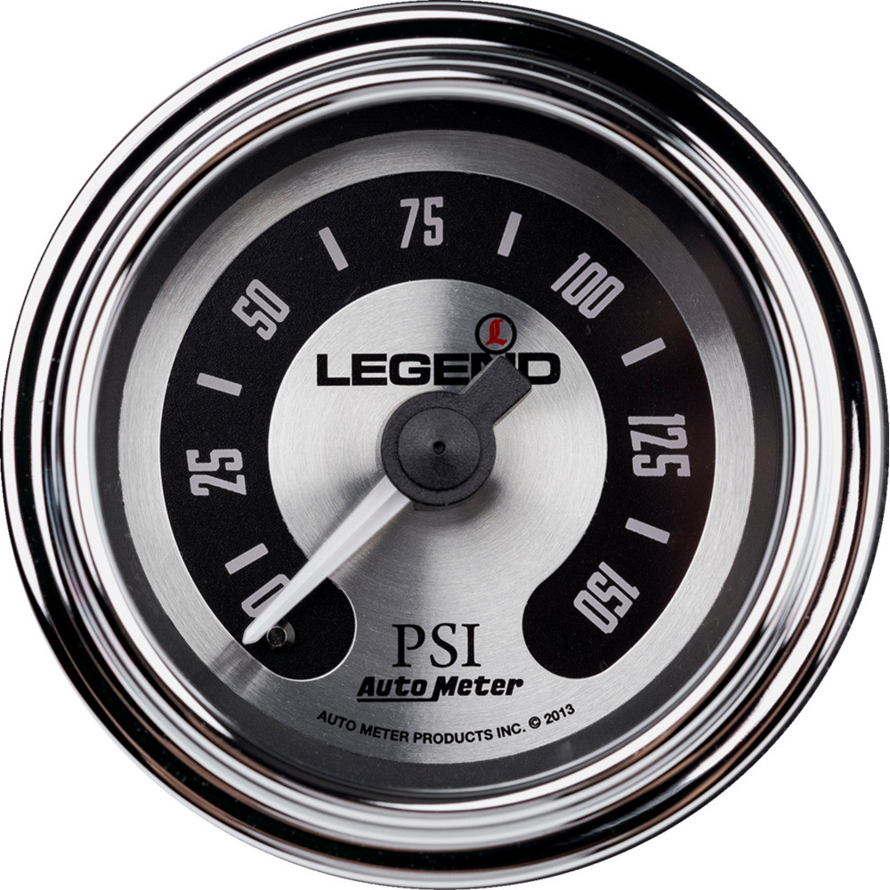 ［＿］ Legend Suspension Fairing Mounted LED Backlit PSI Gauges 2007