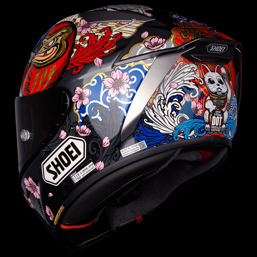Shoei X-Fifteen Marquez Motegi 5 Helmet - Sportbike Track Gear