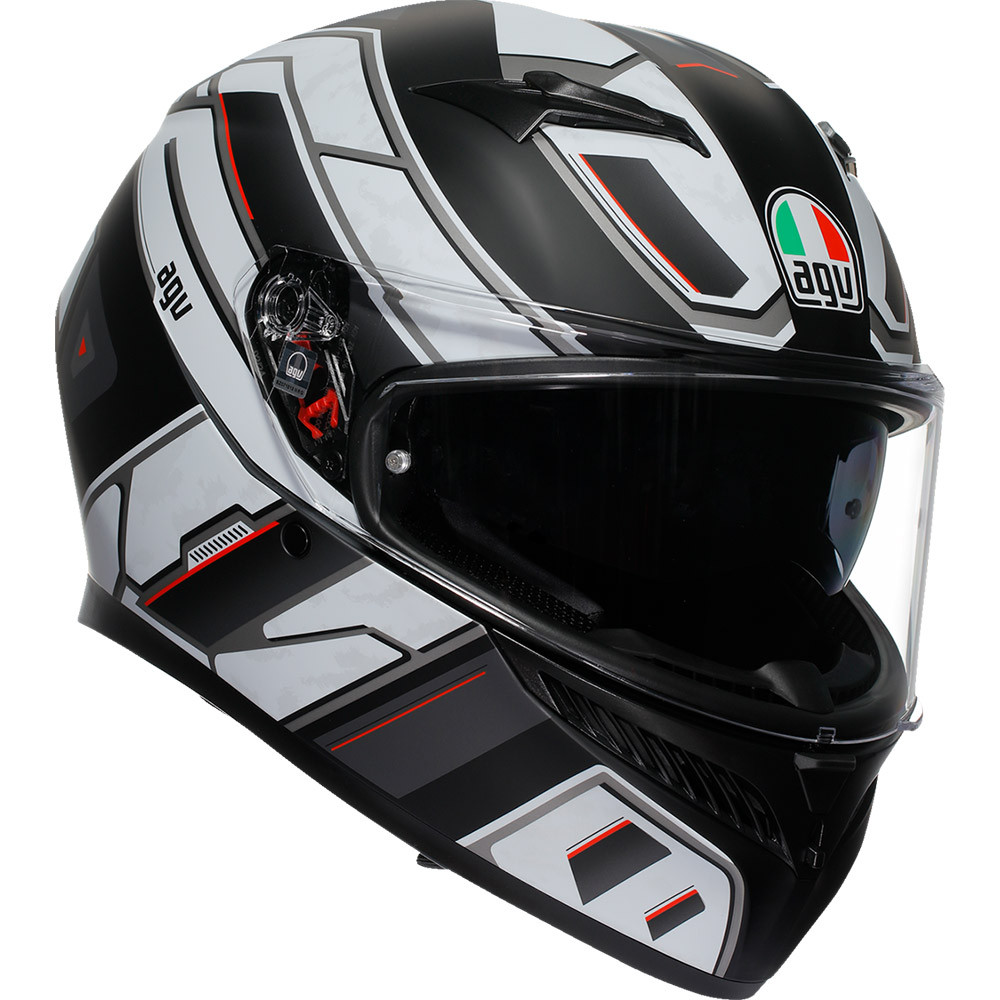 Max Van Brian Van Sportbike Track Gear AGV K1 S Rossi Pulse 46 Helmet