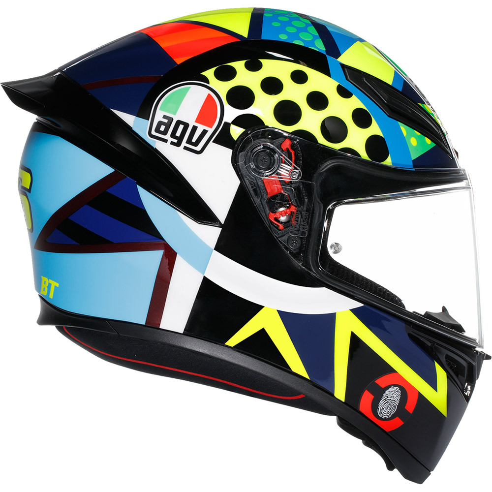 AGV K1 S Rossi Winter Test 2020 Helmet - Sportbike Track Gear