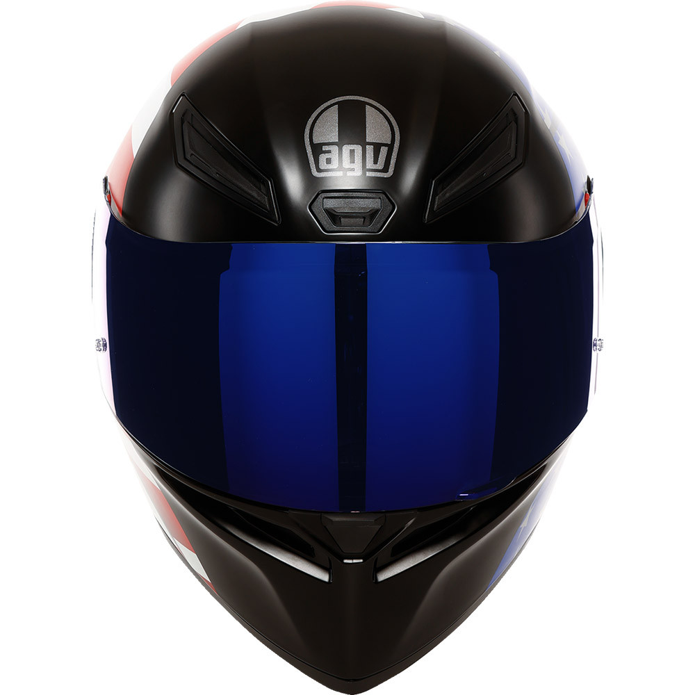 AGV K1 S US Flag Red/White/Blue Helmet - Sportbike Track Gear