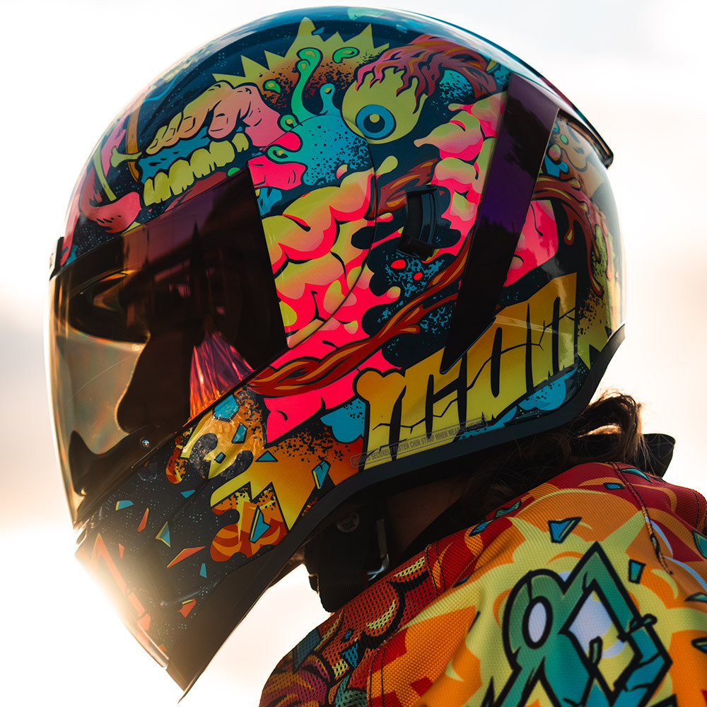 Icon Airform MIPS Scatterbrain Helmet - Sportbike Track Gear