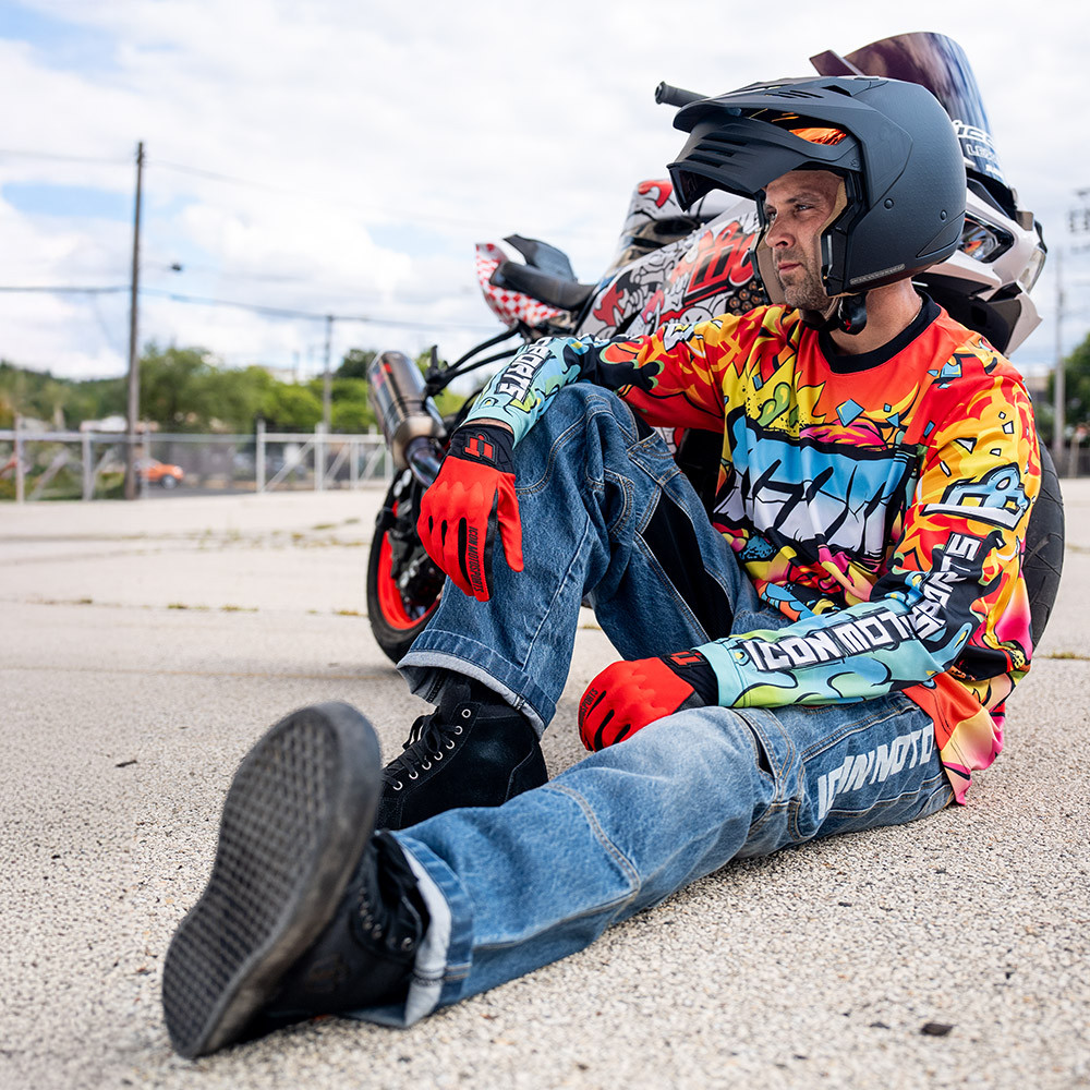 Icon Hooligan Jeans - Sportbike Track Gear