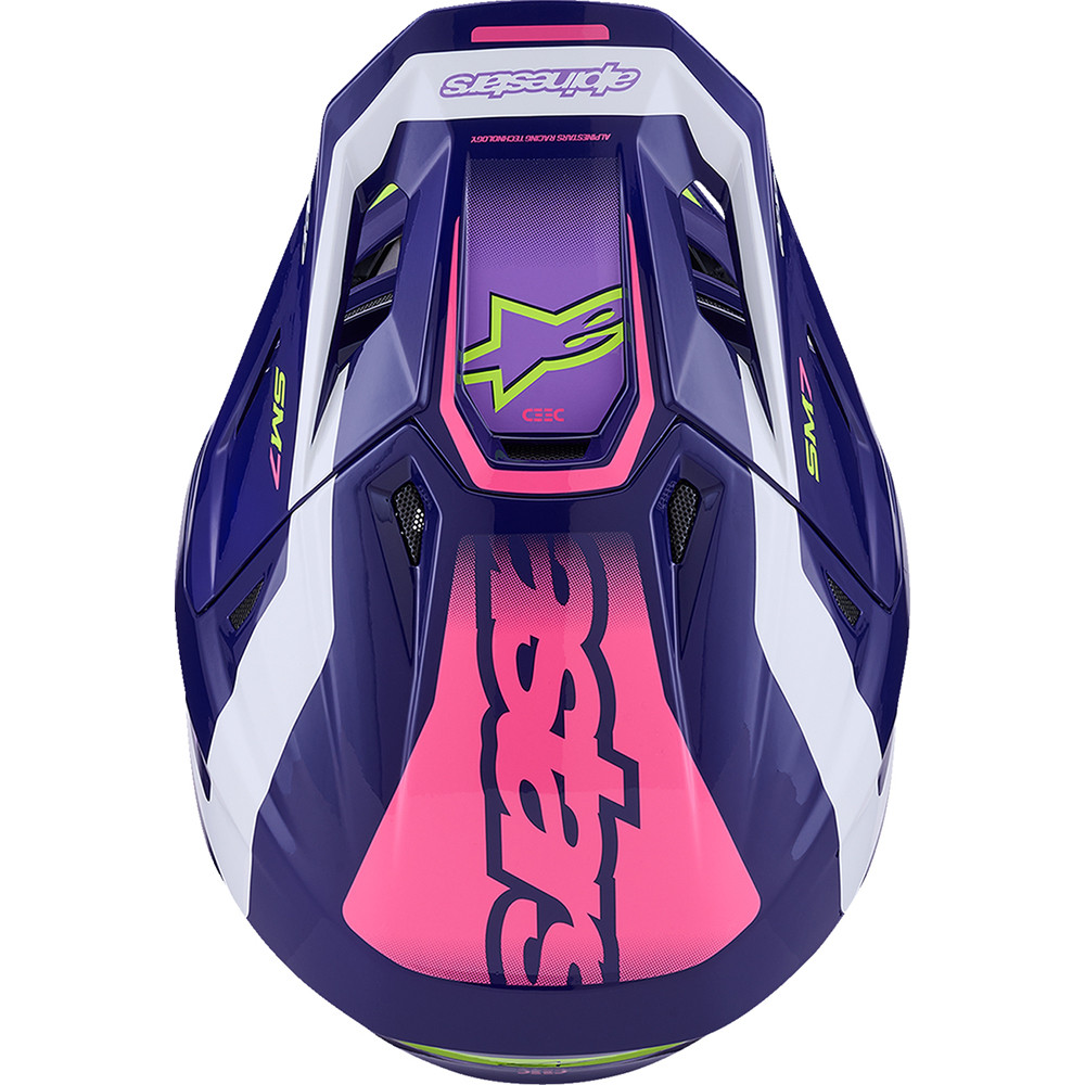 Alpinestars SM7 Deed Helmet - Sportbike Track Gear
