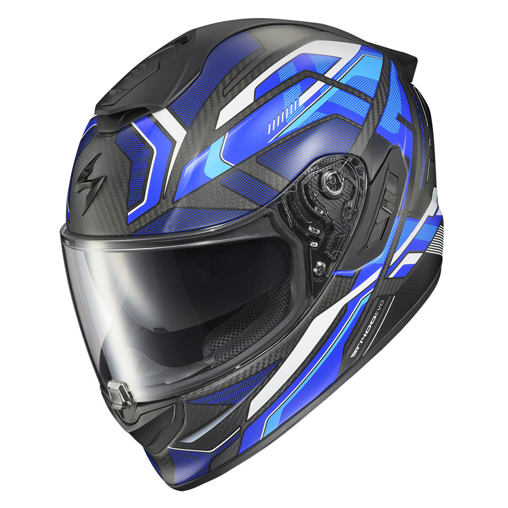 Scorpion EXO-ST1400 EVO Carbon Hex Helmet - Sportbike Track Gear
