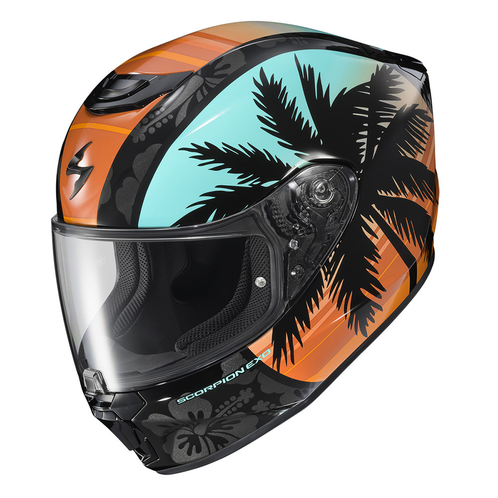 limit edition scorpion helmet EXO R330 Bendr Red Full Face ST1400 Evo Carbon Hex Full Face Helmet is a refined riding experience with key enhancements Scorpion EXO-R1 Evo Carbon Air