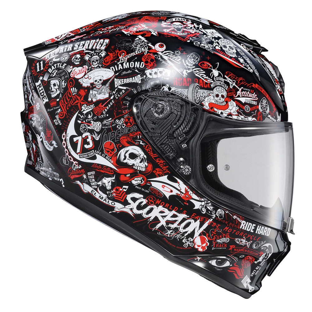 Scorpion EXO-R330 Shake 2 Helmet - Sportbike Track Gear