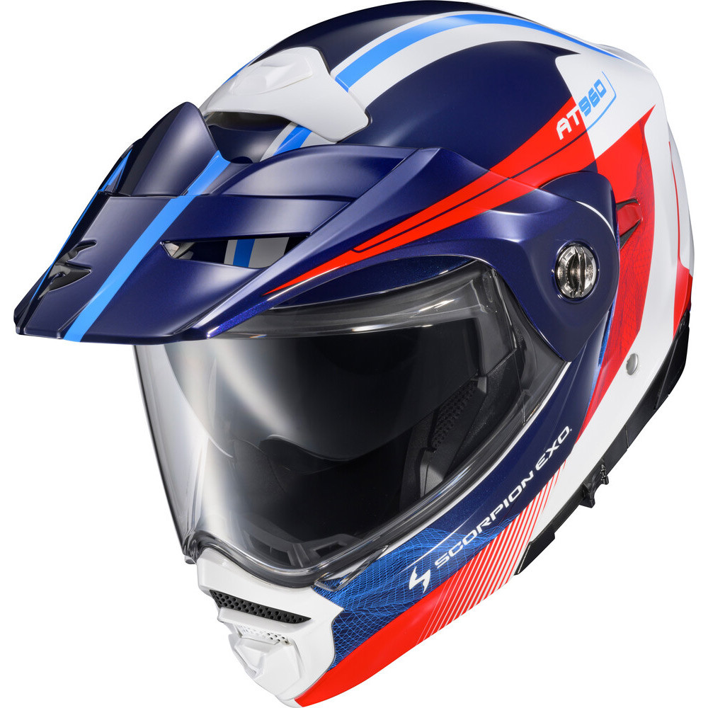 Scorpion EXO-AT960 Topographic 2 Helmet - Sportbike Track Gear