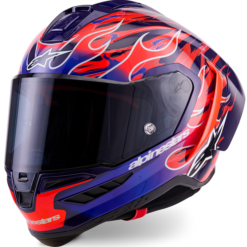 Alpinestars Mサイズ パーカー　ネイビー/レッド Alpinestars 2024 Supertech M10 Helmet | MojoMotoSport.com