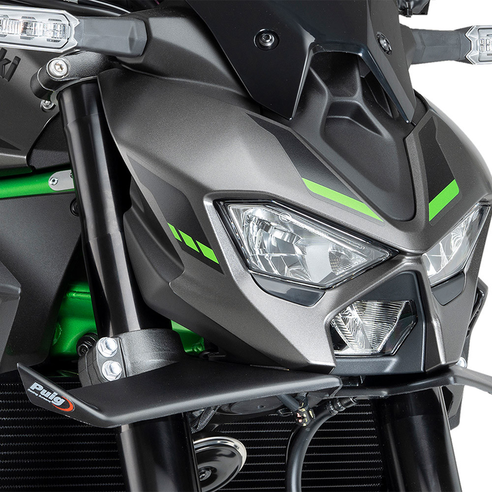 Puig Front Downforce Spoilers Naked Kawasaki Z900 2025-2026