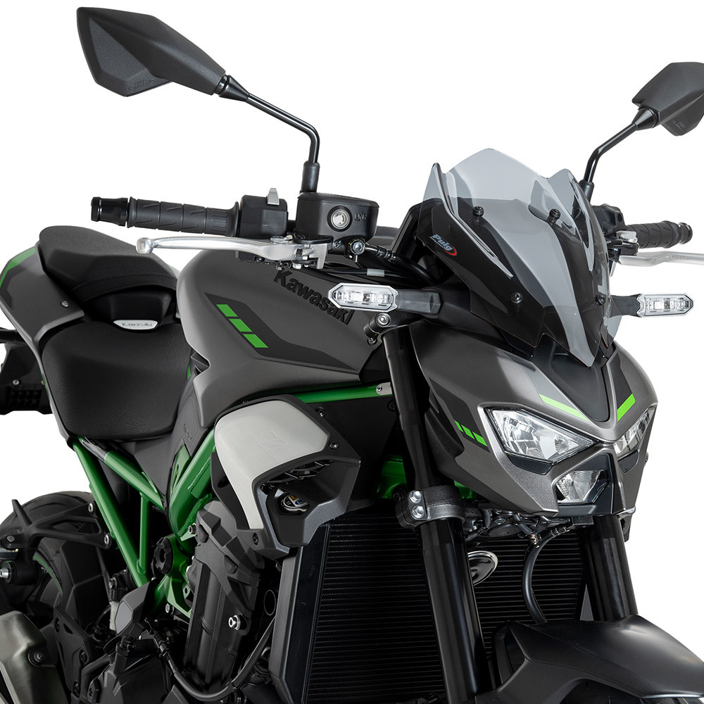 Puig アクリルスクリーン　z900 2025〜※4/27 値下げしました Puig New Generation Sport Windshield Kawasaki Z900 2025-2026