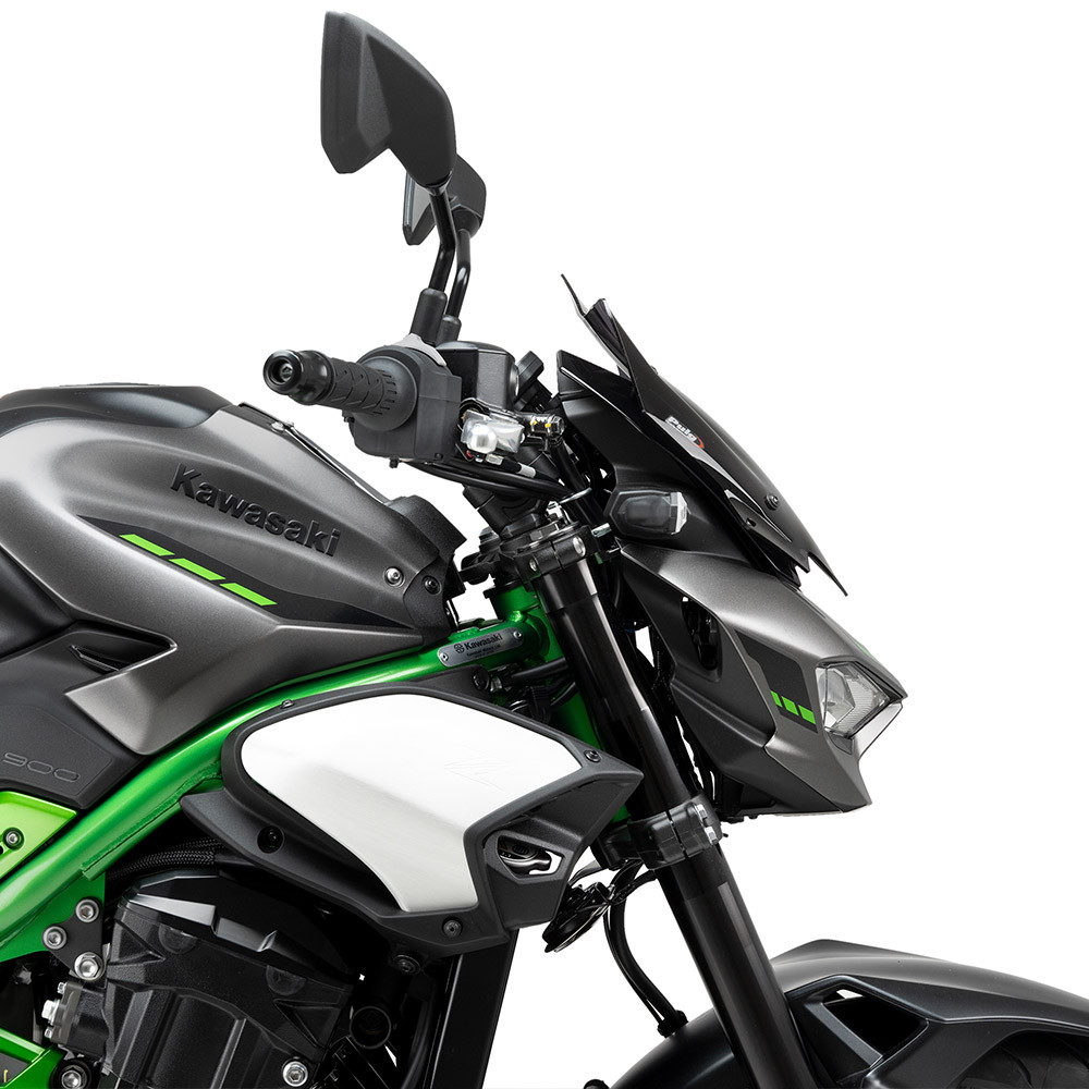 Puig アクリルスクリーン　z900 2025〜※4/27 値下げしました Puig New Generation Sport Windshield Kawasaki Z900 2025-2026