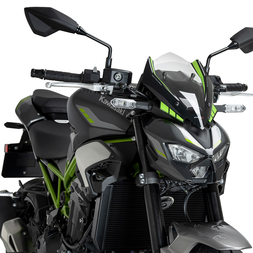 ハナヒゲ Puig New Generation Sport Windshield Kawasaki Z900 2025-2026