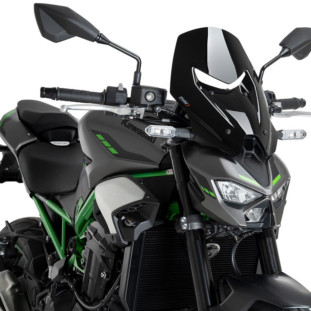Puig アクリルスクリーン　z900 2025〜※4/27 値下げしました Puig New Generation Touring Windshield Kawasaki Z900 2025-2026