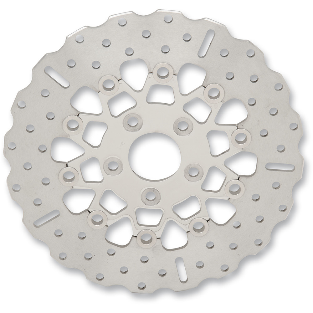 EBC 1992-1998 Harley-Davidson XLH1200 Custom Rear Brake Rotor - Silver ...