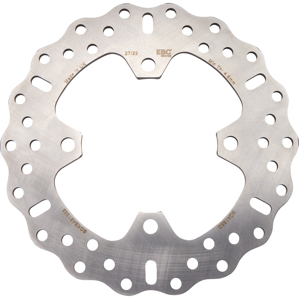 EBC 2023 Kawasaki Ninja ZX-10R ABS Rear Brake Rotor - Sportbike
