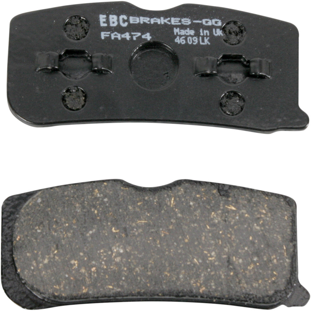EBC 2008-2012 Can-Am Spyder 990 auto Organic Kevlar Front Brake Pads ...