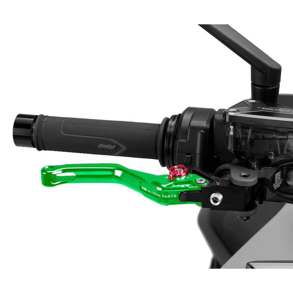 Puig 4230AR CLUTCH LEVER 4.0.SHORT [BLUE/RED] （ショートタイプ