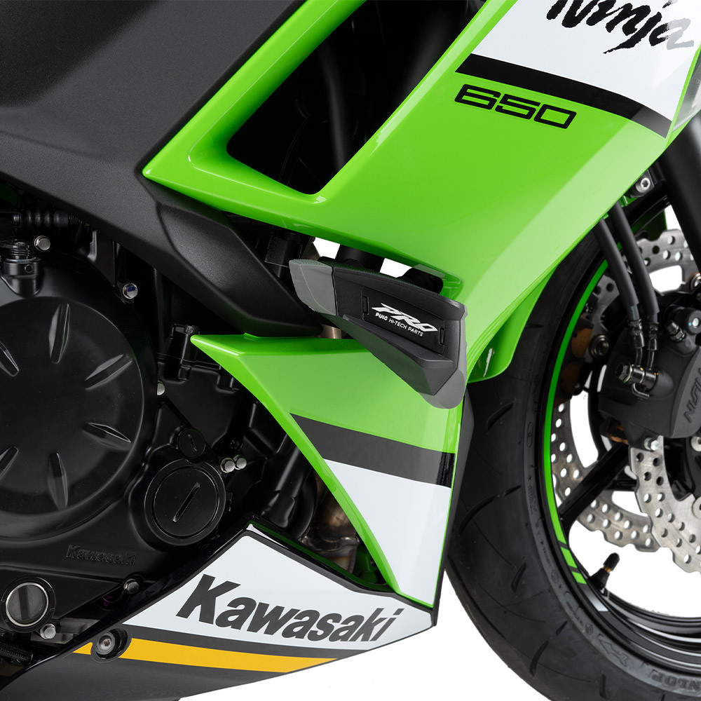 Puig Pro 2.0 Frame Sliders Kawasaki Ninja 650 2017-2026