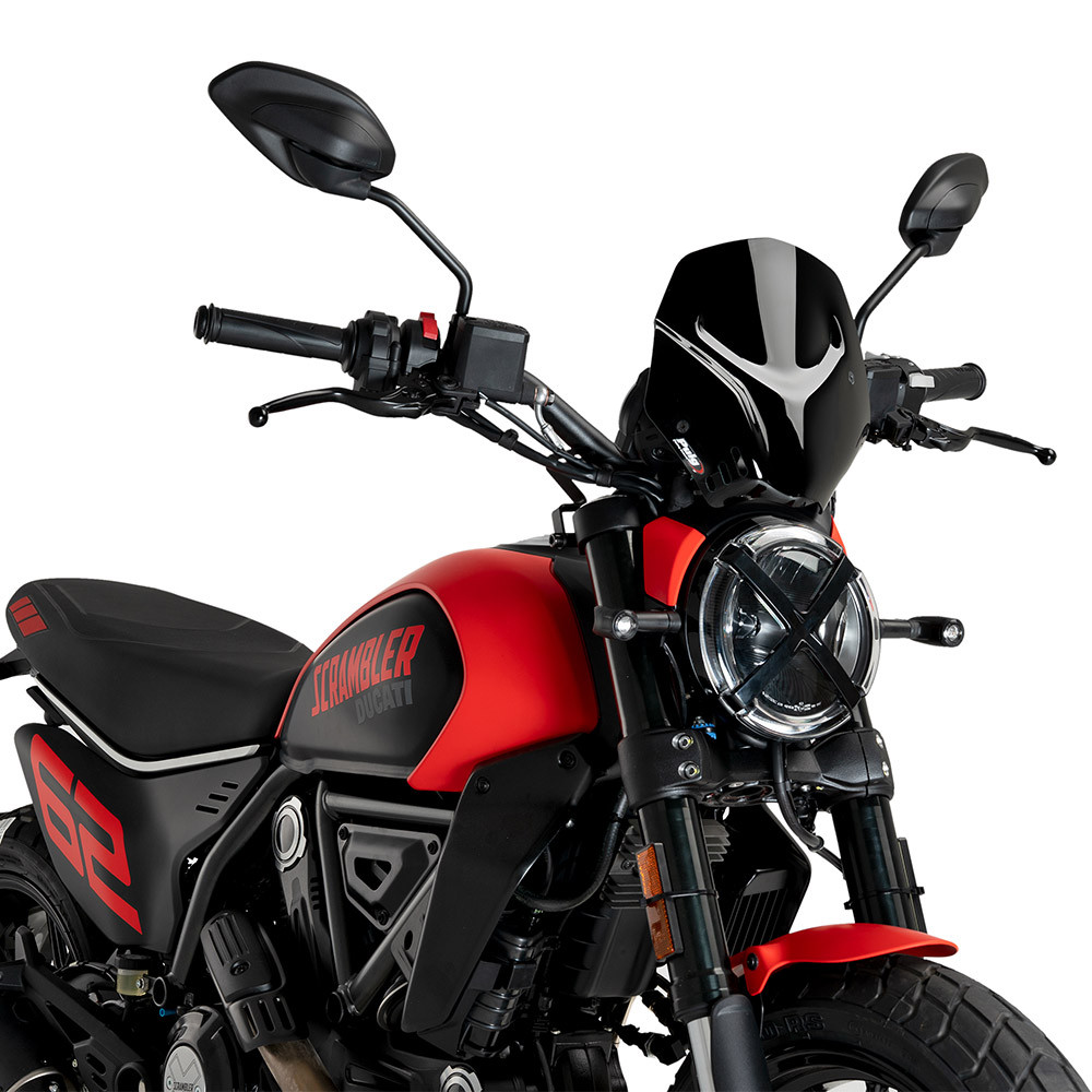Puig New Generation Sport Windshield Ducati Scrambler Full