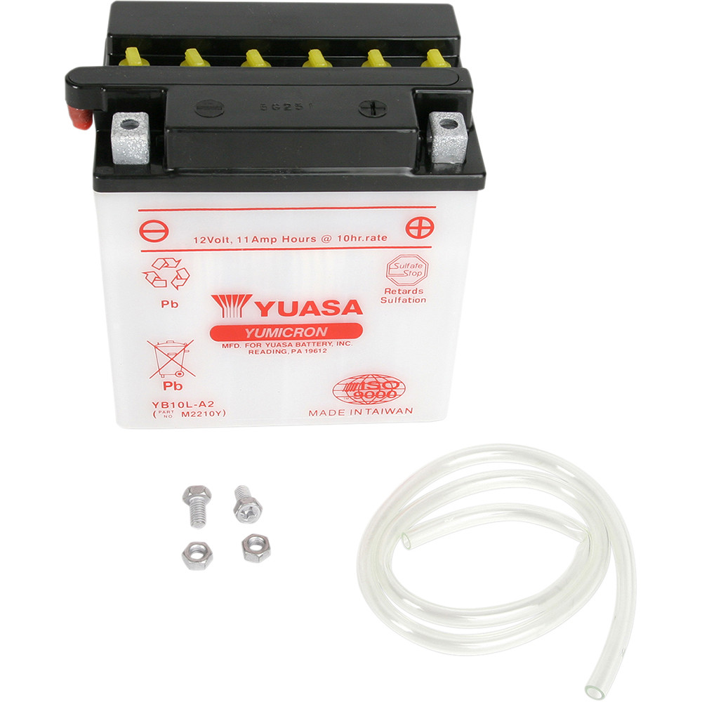 Yuasa 1988-1990 Yamaha XV250 Route 66 Conventional Battery Yuasa 1988-1990 Yamaha XV250 Route 66 Conventional Battery