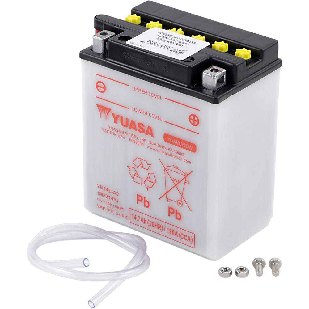 Yuasa 1996-2000 Triumph Adventurer Conventional Battery YB14L-A2
