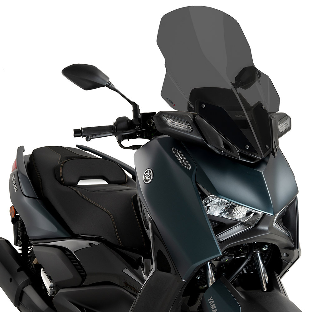 Puig ウィンドシールド スモーク YAMAHA X-MAX用 Puig V-Tech Line Touring Windshield Yamaha X-Max 300 2025-2026